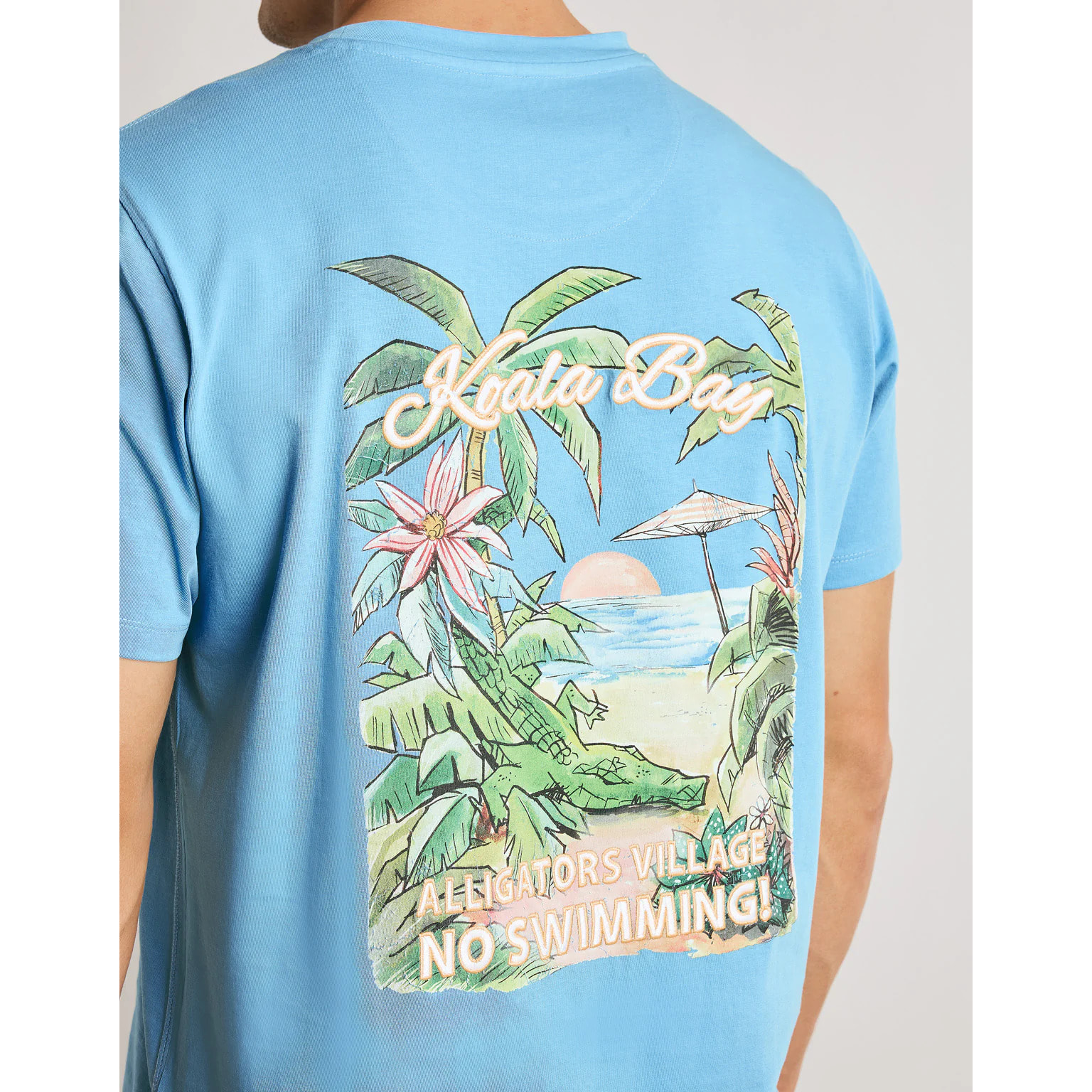 Camiseta Manga Corta Azul - Villagator