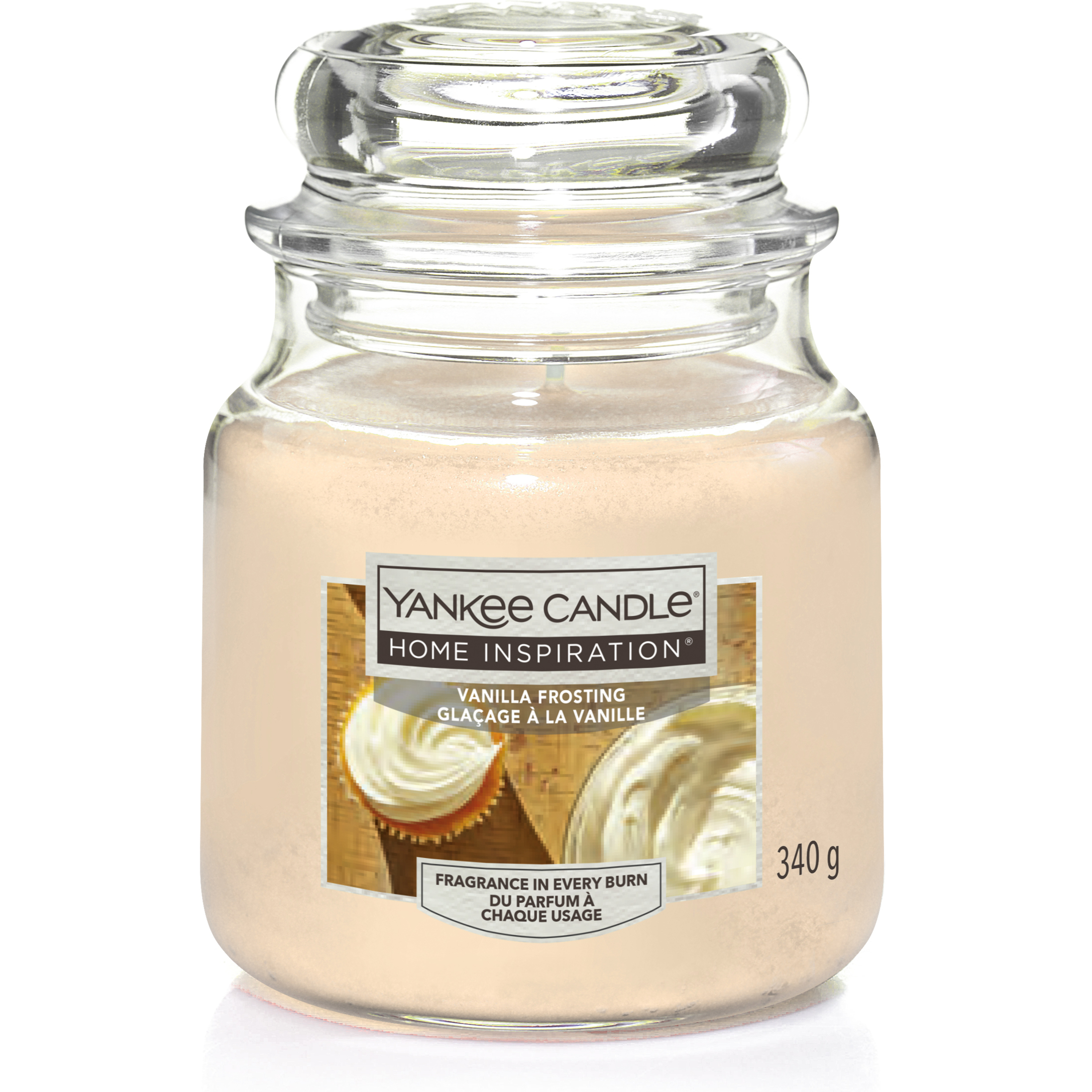 Candela in giara media Vanilla Frosting