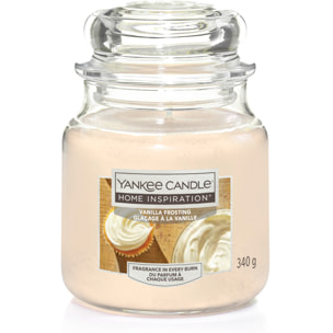 Candela in giara media Vanilla Frosting