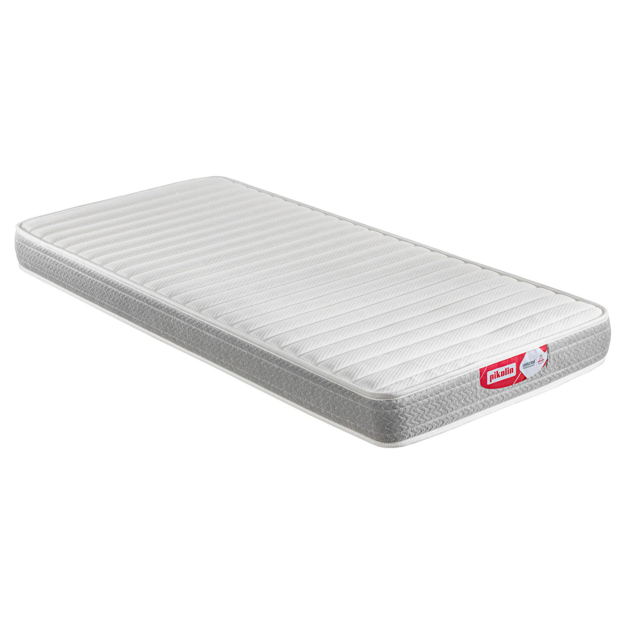 Colchón Espuma HR y Visco | 16cm de altura | Firmeza Alta | Para niños | Antiácaros | Apple