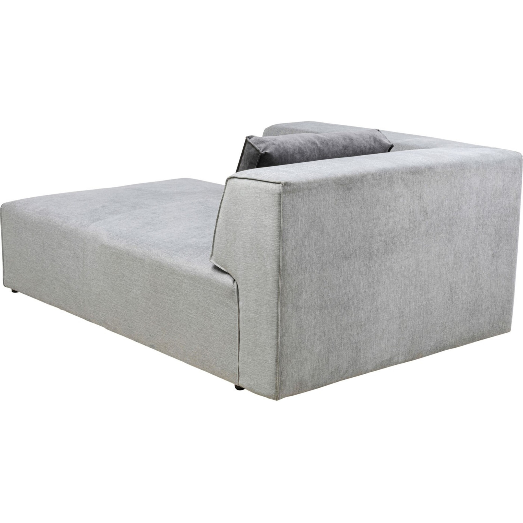 Méridienne d'angle canapé Infinity gris Kare Design