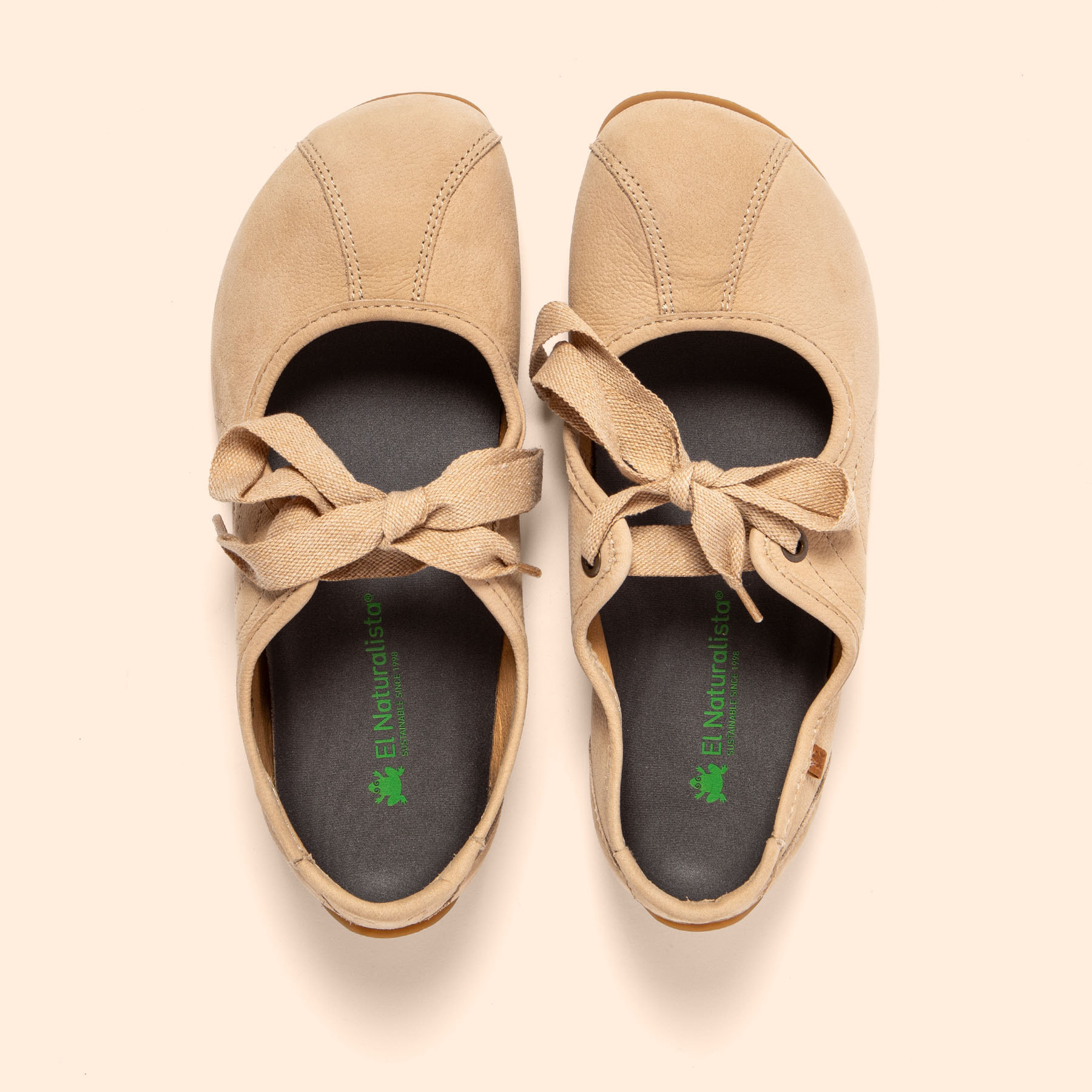 Zapatos N5936 NOBUCK CREAM/ONDINA color Cream