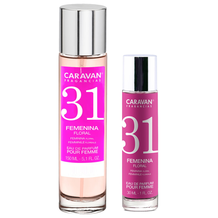 Set caravan perfume de mujer nº31 150ml+30ml