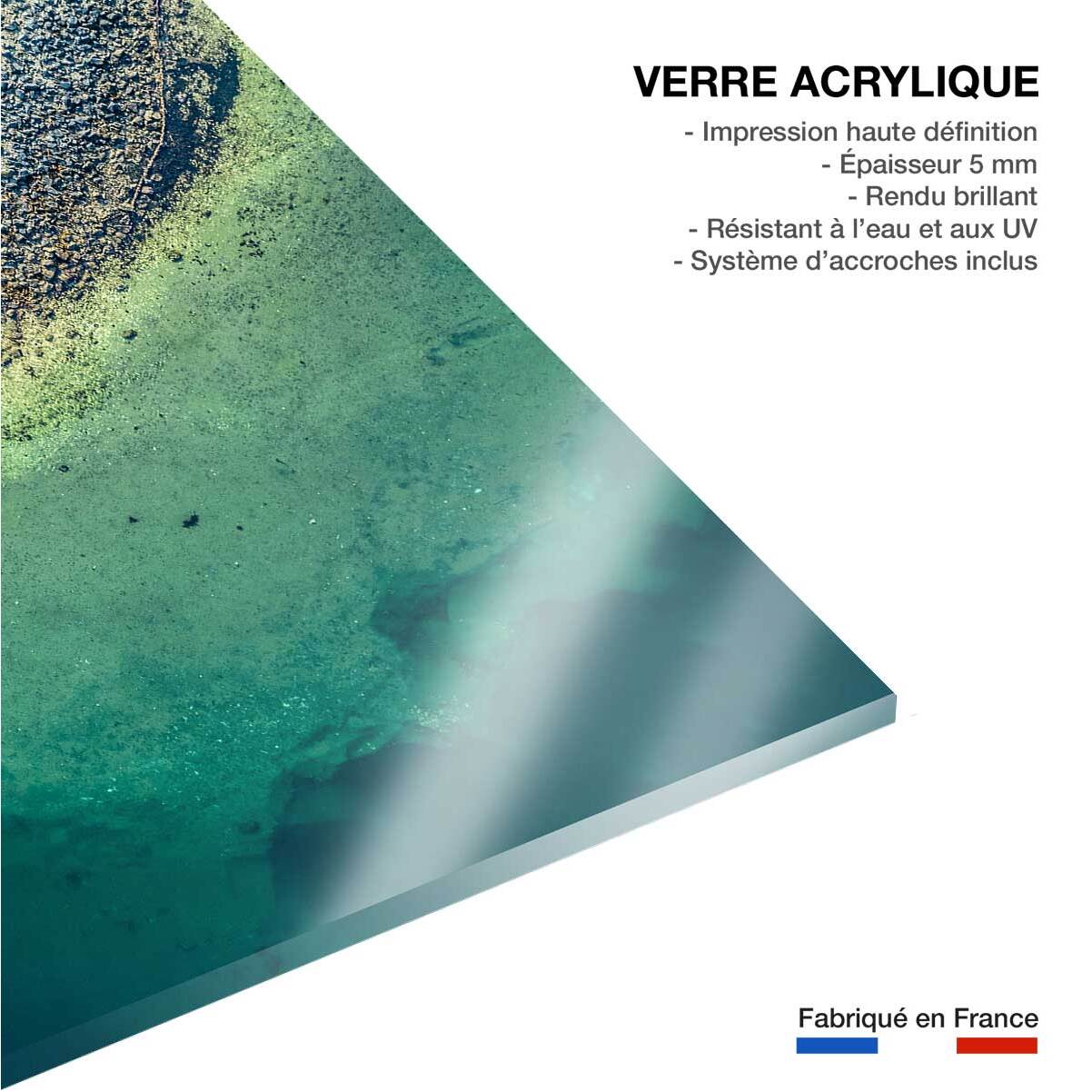 Tableau au bout de la jetée Tableau plexiglas