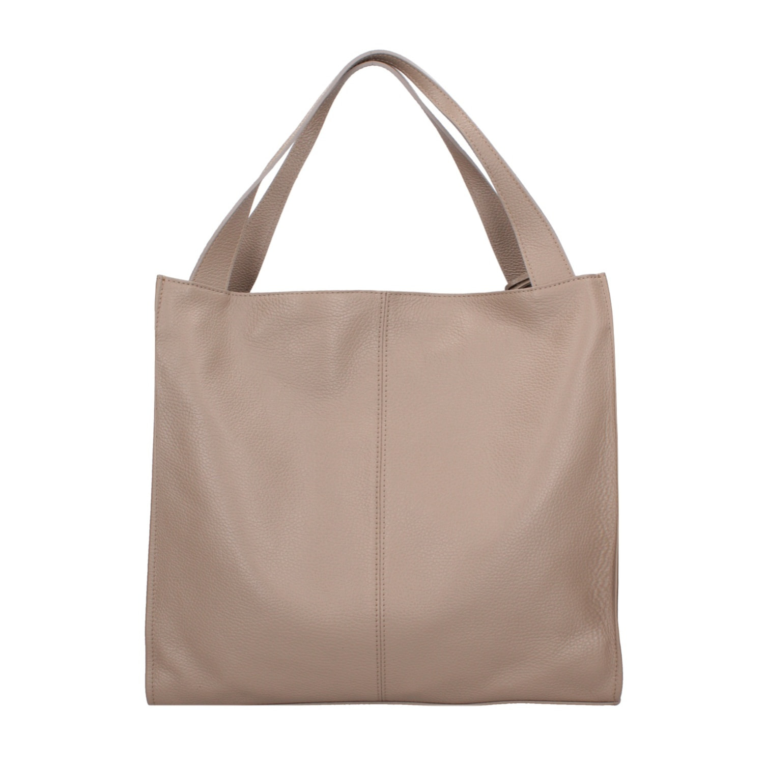 Borsa a spalla da donna - Modello Aelia - Vera pelle - 40.0 x 36.0 x 12.0 cm