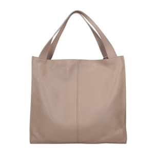 Borsa a spalla da donna - Modello Aelia - Vera pelle - 40.0 x 36.0 x 12.0 cm