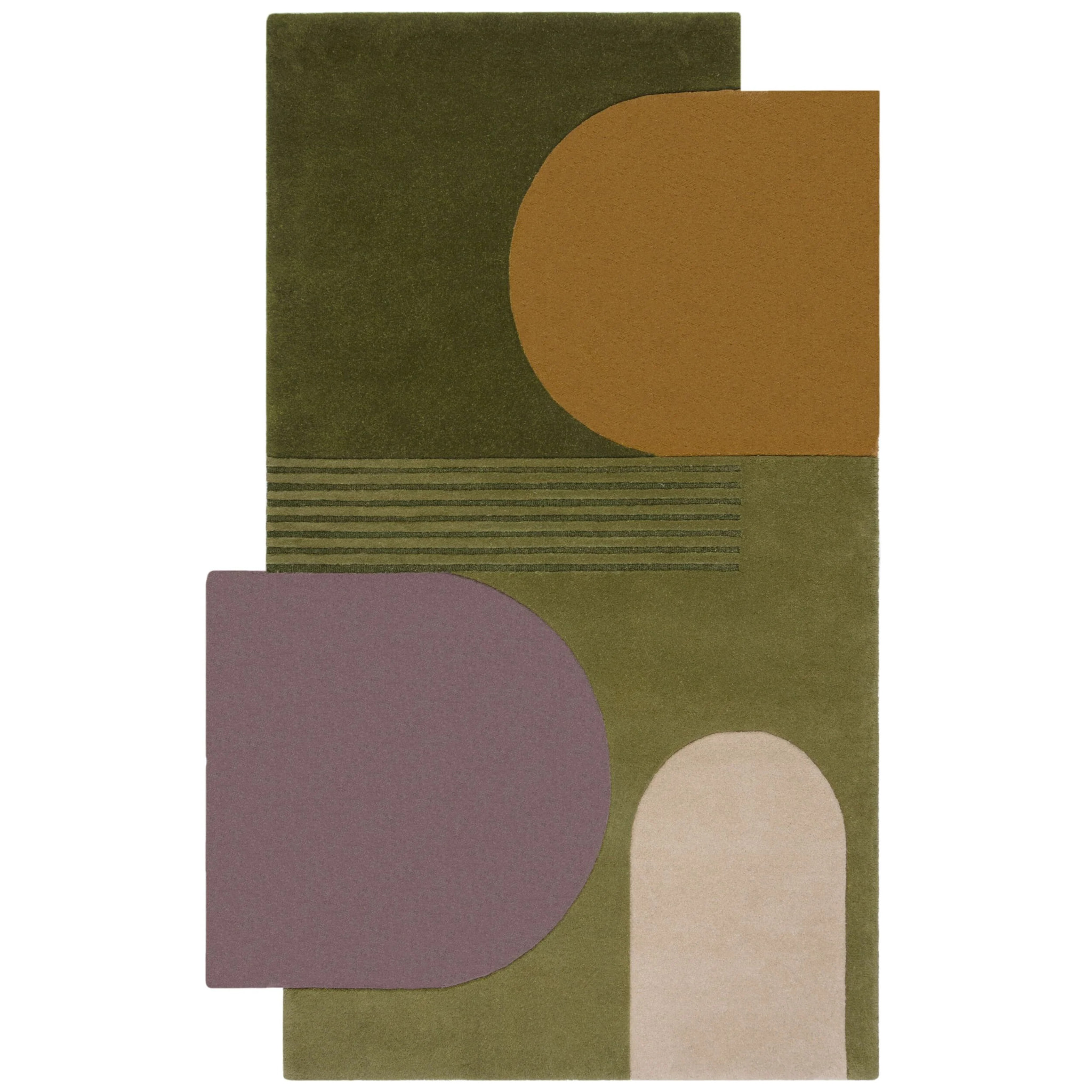 Tapis pure laine LOZENGE