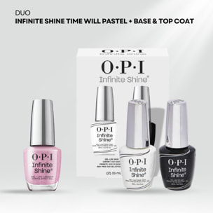 Duo Infinite Shine - Base et Top Coat Duo Pack - 30ml Infinite Shine - Time Will Pastel - 15ml