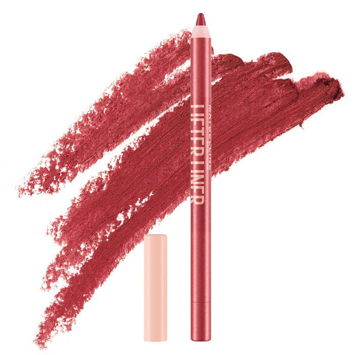 Maybelline Lifter Liner Holiday Glimmer crayon à lèvres fini éclat multidimensionnel, tenue longue durée, formule hydratante à l