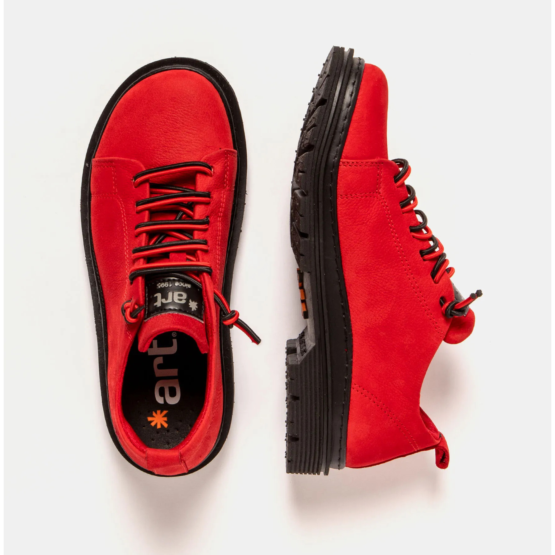 Zapatos 1897 NOBUCK RED/ BIRMINGHAM color Red