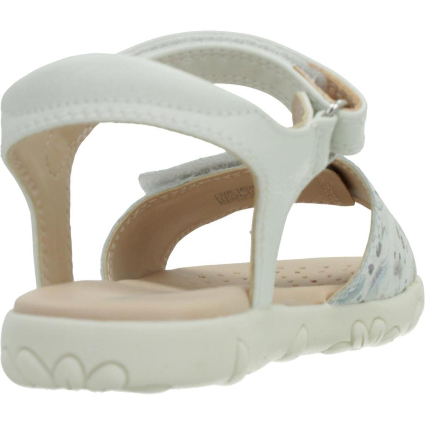 Sandalias Niña de la marca GEOX  modelo J SANDAL HAITI GIRL BLANCO