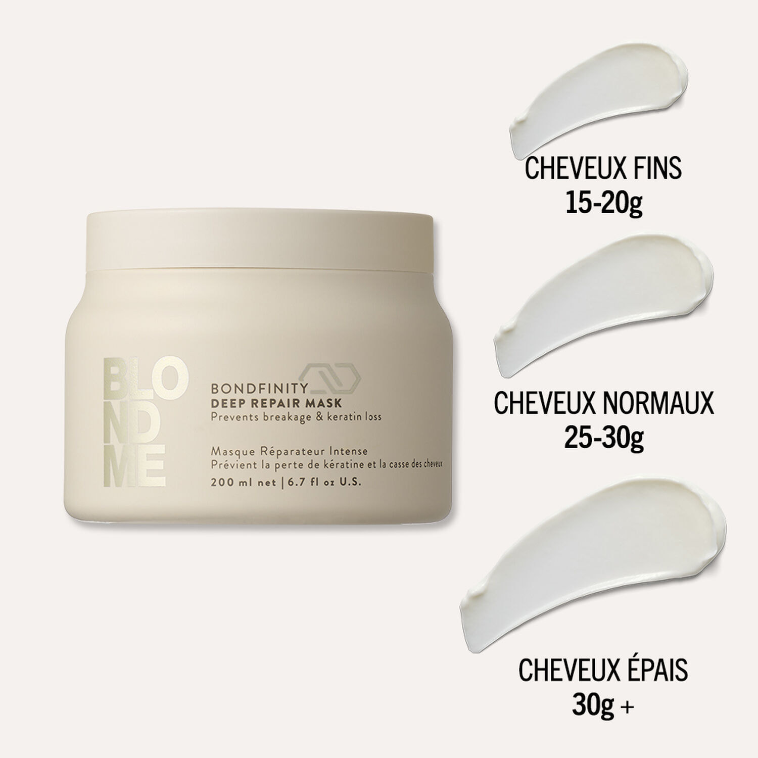 BlondMe - Masque Réparateur Intense 200 ml