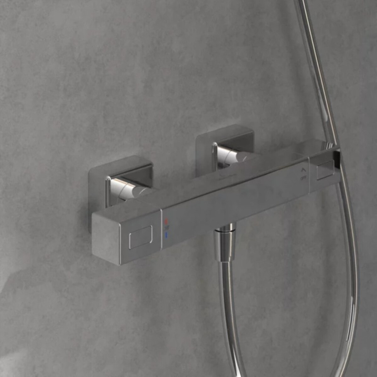 Mitigeur douche thermostatique VILLEROY ET BOCH Universal Taps & Fittings rectangle