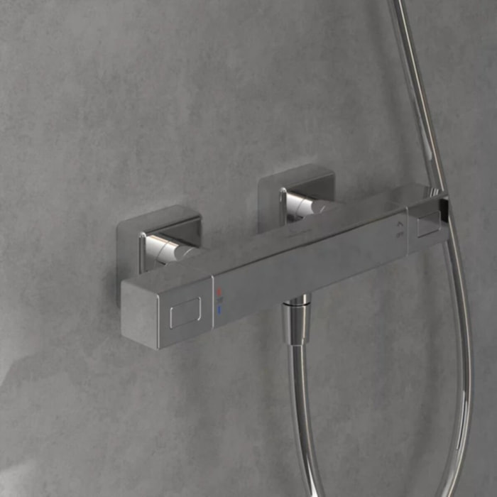 Mitigeur douche thermostatique VILLEROY ET BOCH Universal Taps & Fittings rectangle