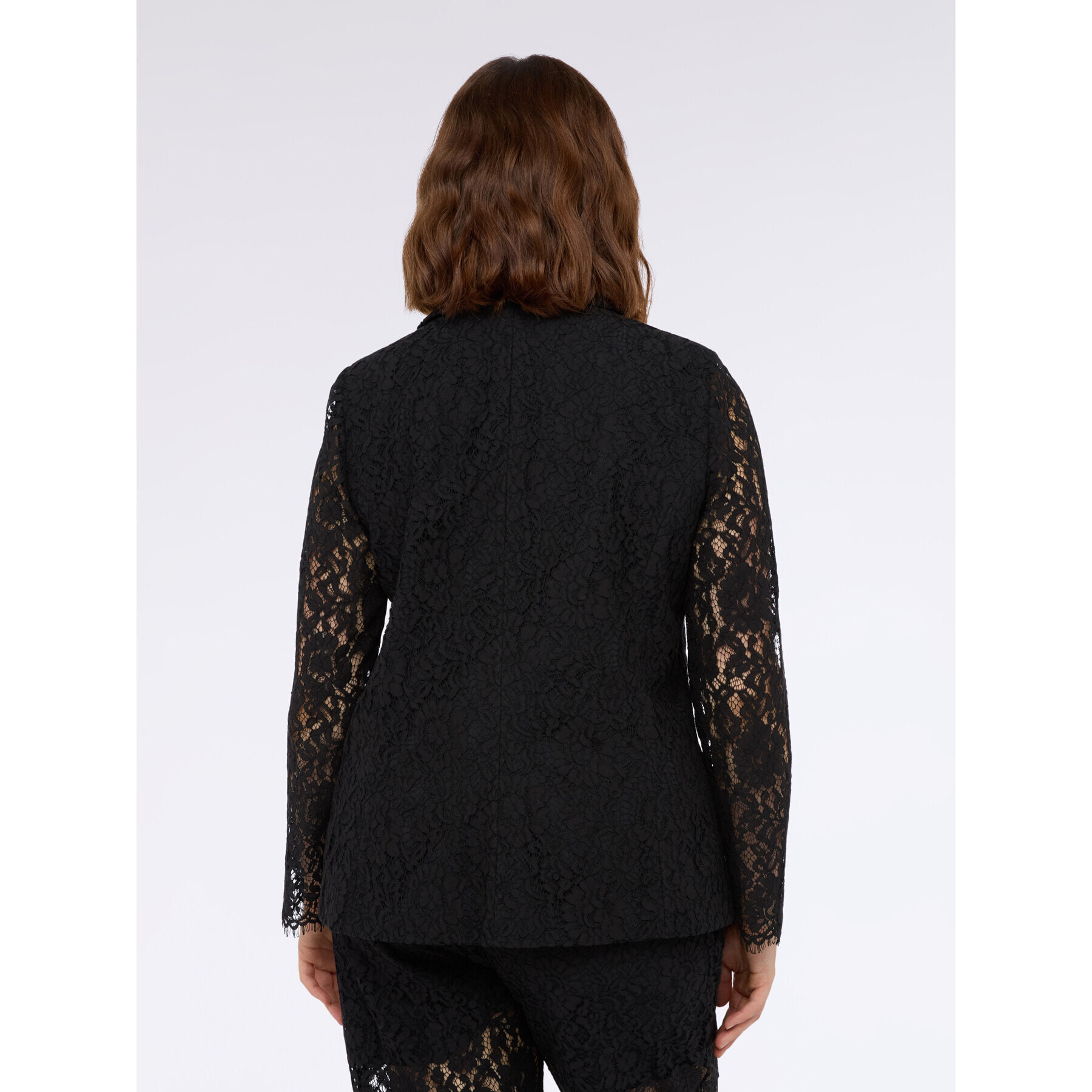 Fiorella Rubino - Blazer in pizzo - Nero