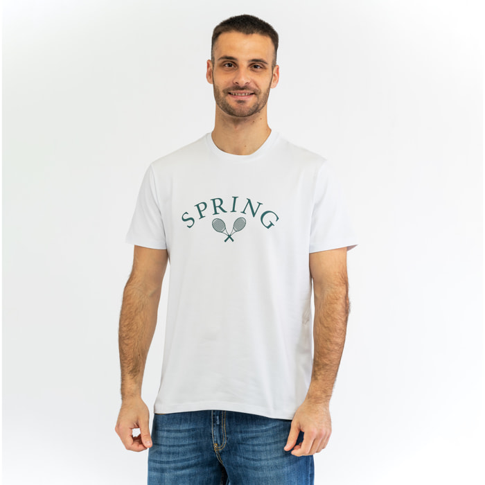 BIKKEMBERGS t-shirt uomo white