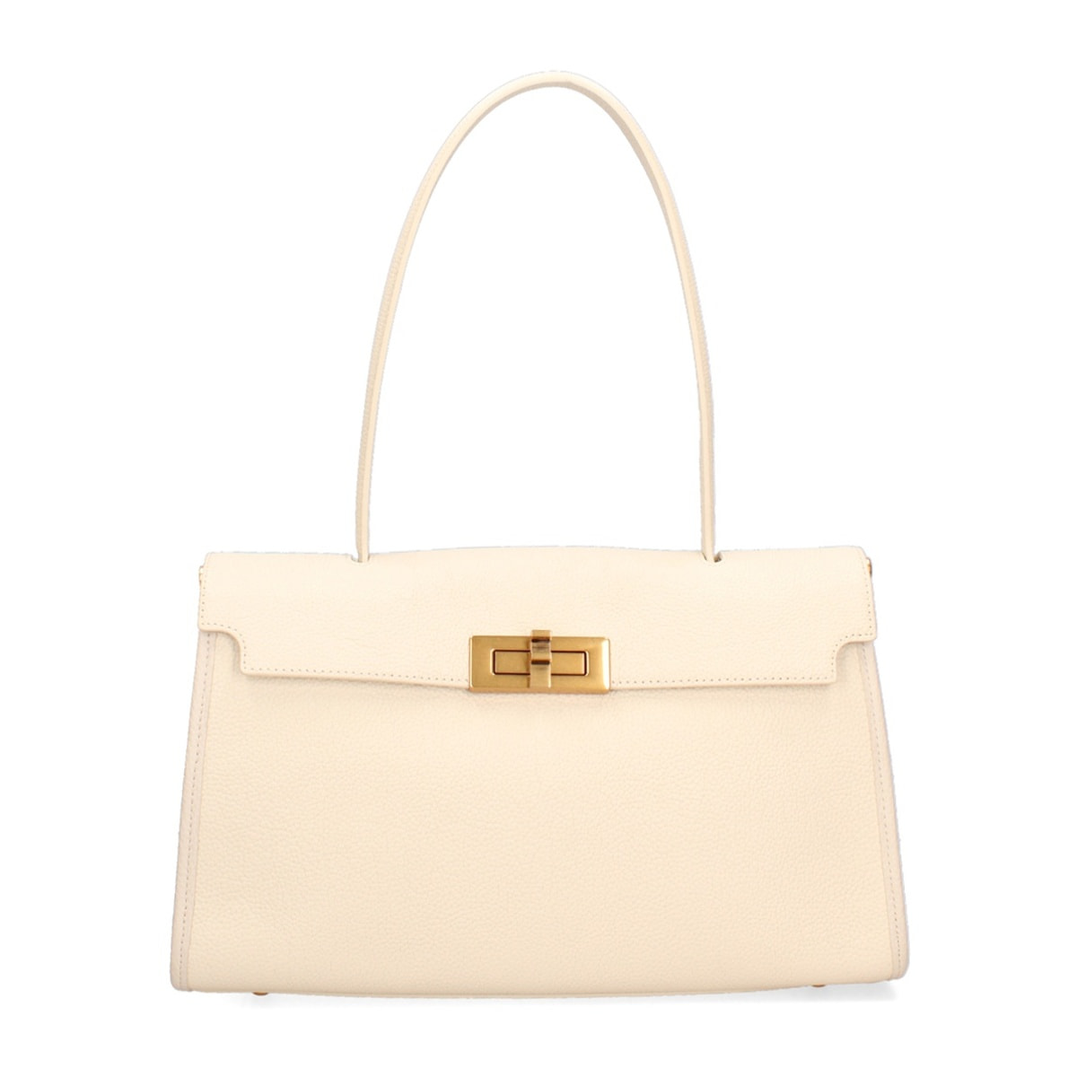 Borsa a mano da donna Made in Italy - Modello Fiorenza Lux - 100% pelle - 33.0 x 20.0 x 9.0 cm