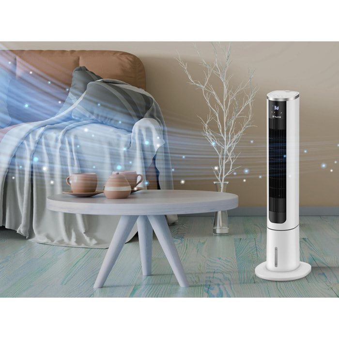 Climatizador Evaporativo de torre digital con apertura superior RAFY 75N PURLINE