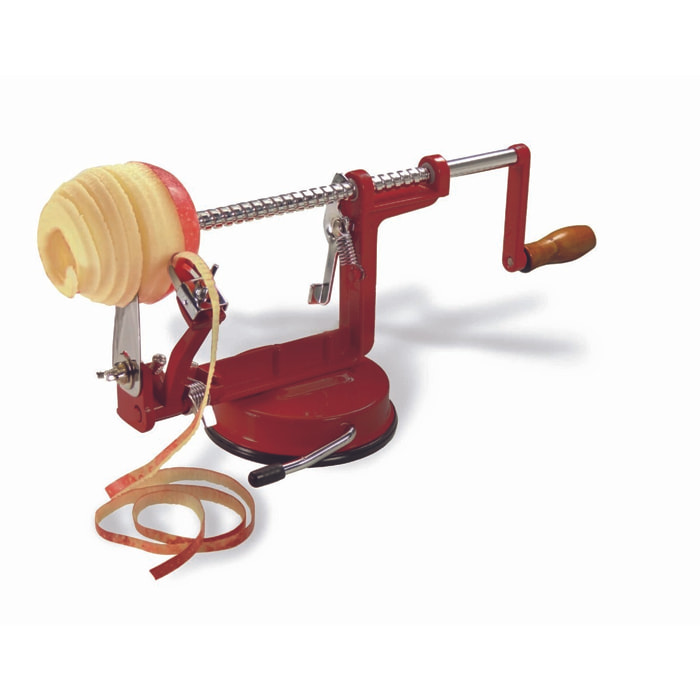 Pèle-pommes à ventouse - tranches 4 mm - modèle original