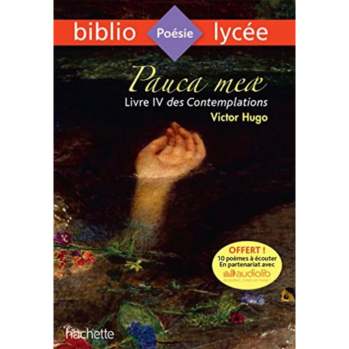 Hugo, Victor | Bibliolycée - Pauca meae (Livre IV des Contemplations), Victor Hugo | Livre d'occasion
