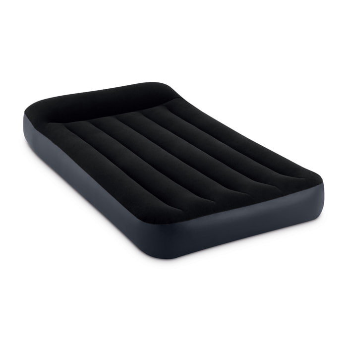 Intex Materasso Gonfiabile Dura-Beam Pillow Rest Classic Singolo, 99x191x25 cm