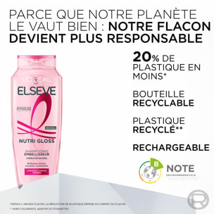 Lot de 12 - L'Oréal Paris Elseve Nutri Gloss Shampooing Embellisseur 300ml