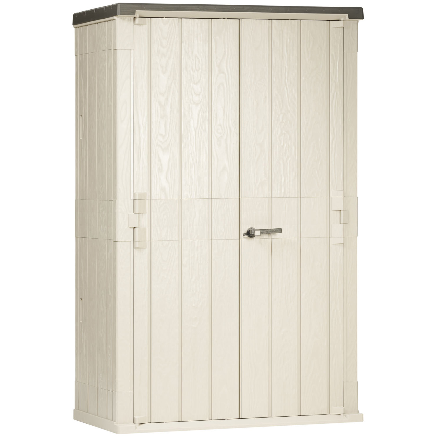Store away high - casetta da giardino in resina 130x75x206h cm