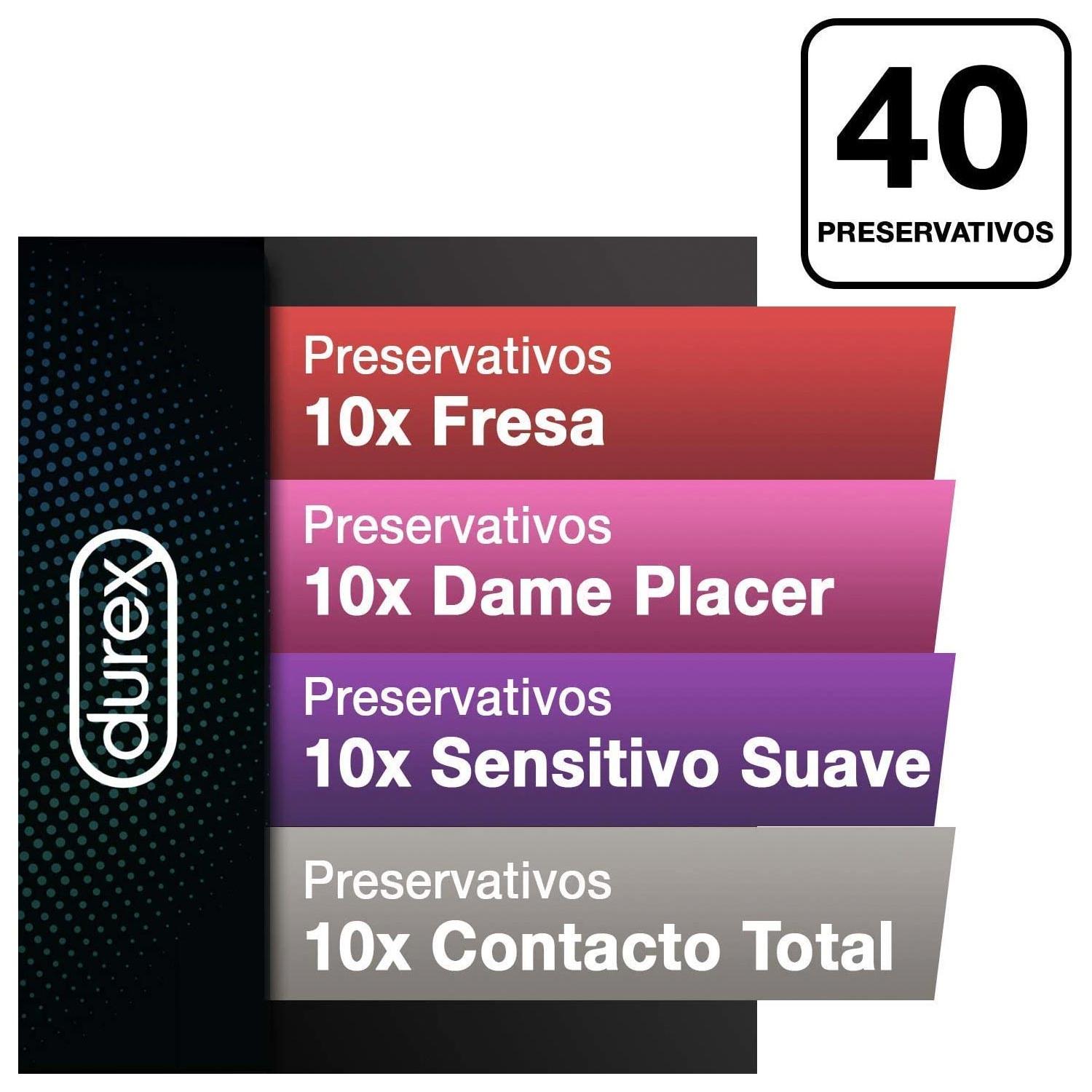 PRESERVATIVOS FUN EXPLOSION - 40 CONDONES