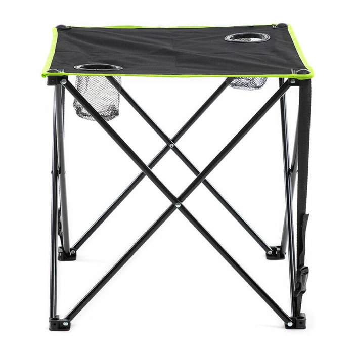 Table de Camping Pliable en Tissu avec Housse Cafolby InnovaGoods