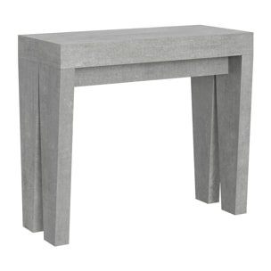 Console Spimbo Small cm.90x42 (extensible à 196) Ciment