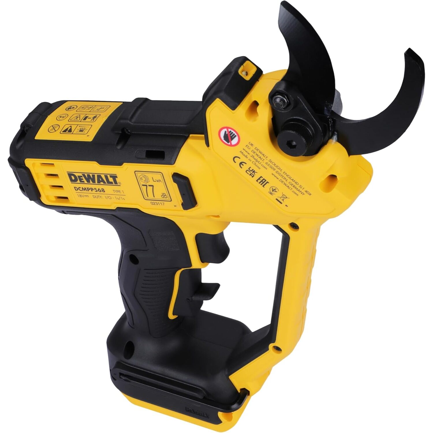 Sécateur XR 18V - Ø 38 mm - Sans batterie, ni chargeur - DEWALT - DCMPP568N-XJ