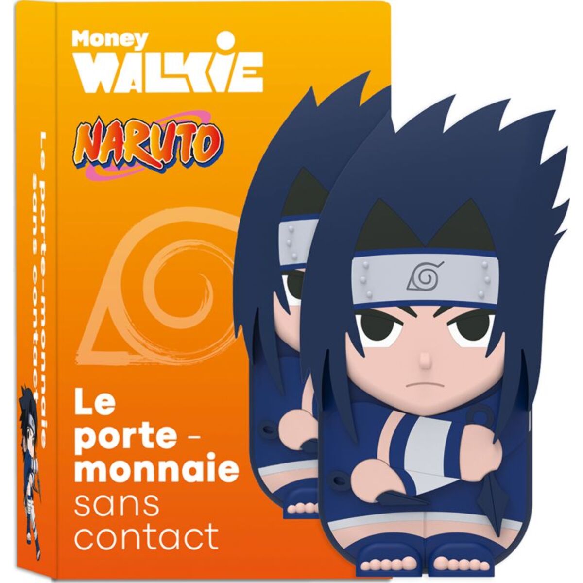 Coque MONEY WALKIE Porte monnaie sans contact  Sasuke