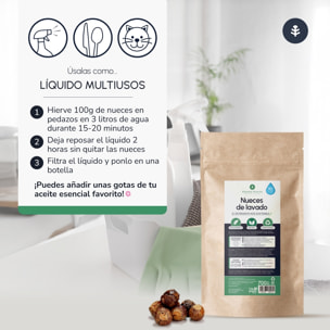 PLANETA HUERTO | Nueces de Lavado naturales y biodegradables - 1 kg