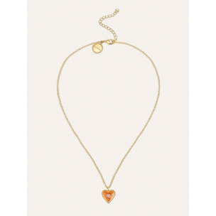 Collar My Heart Baño Oro