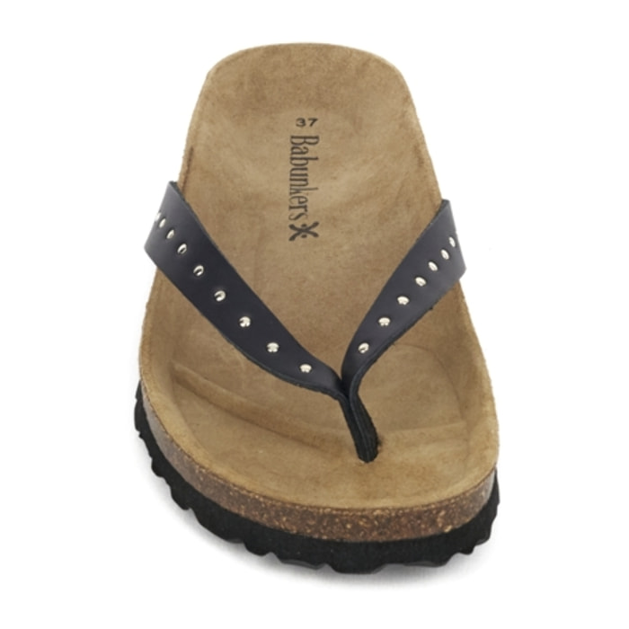 SANDALIA TARIFA BABUNKERS NEGRO