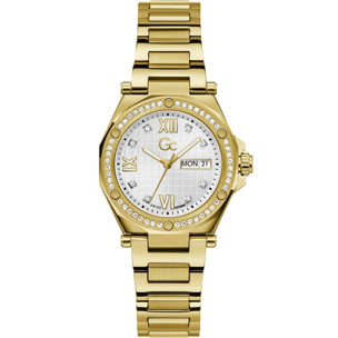 Gc Quartz Day & Date Watch Gc Legacy Lady