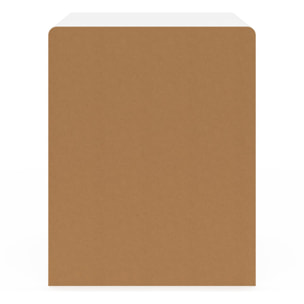 Tables de chevet organiques blanches - lot de 2