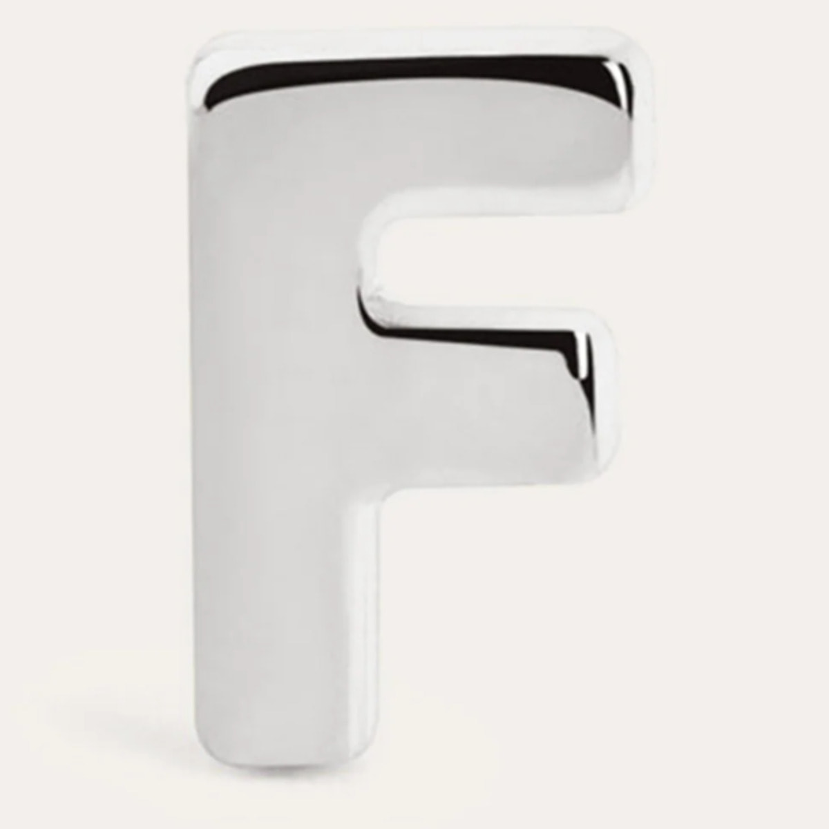 Orecchino Singolo Letter in Argento
