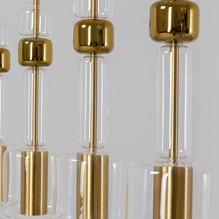 Suspension Candy Bar 103cm dorée Kare Design