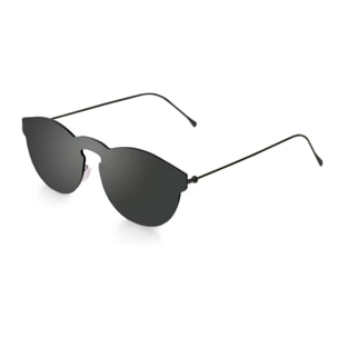 Gafas de sol OCEAN BERLIN - Ahumado planas espaciales con patillas metálicas doradas