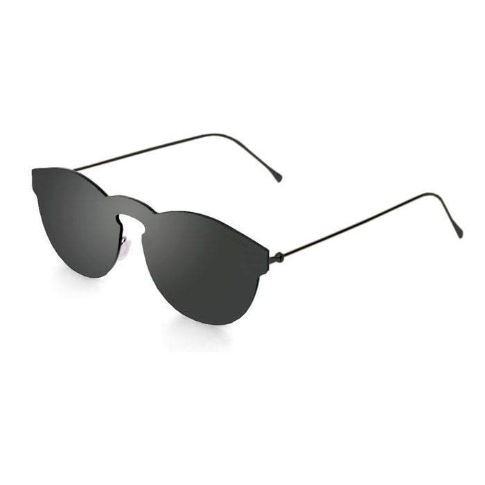 Gafas de sol OCEAN BERLIN - Ahumado planas espaciales con patillas metálicas doradas