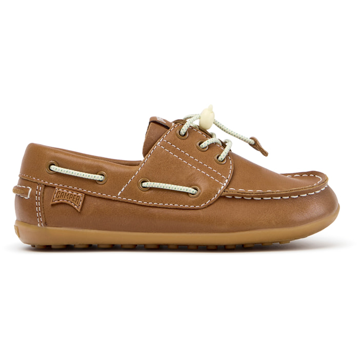 Zapatos de cordones - CAMPER Peu Cami - Marron - Piel lisa
