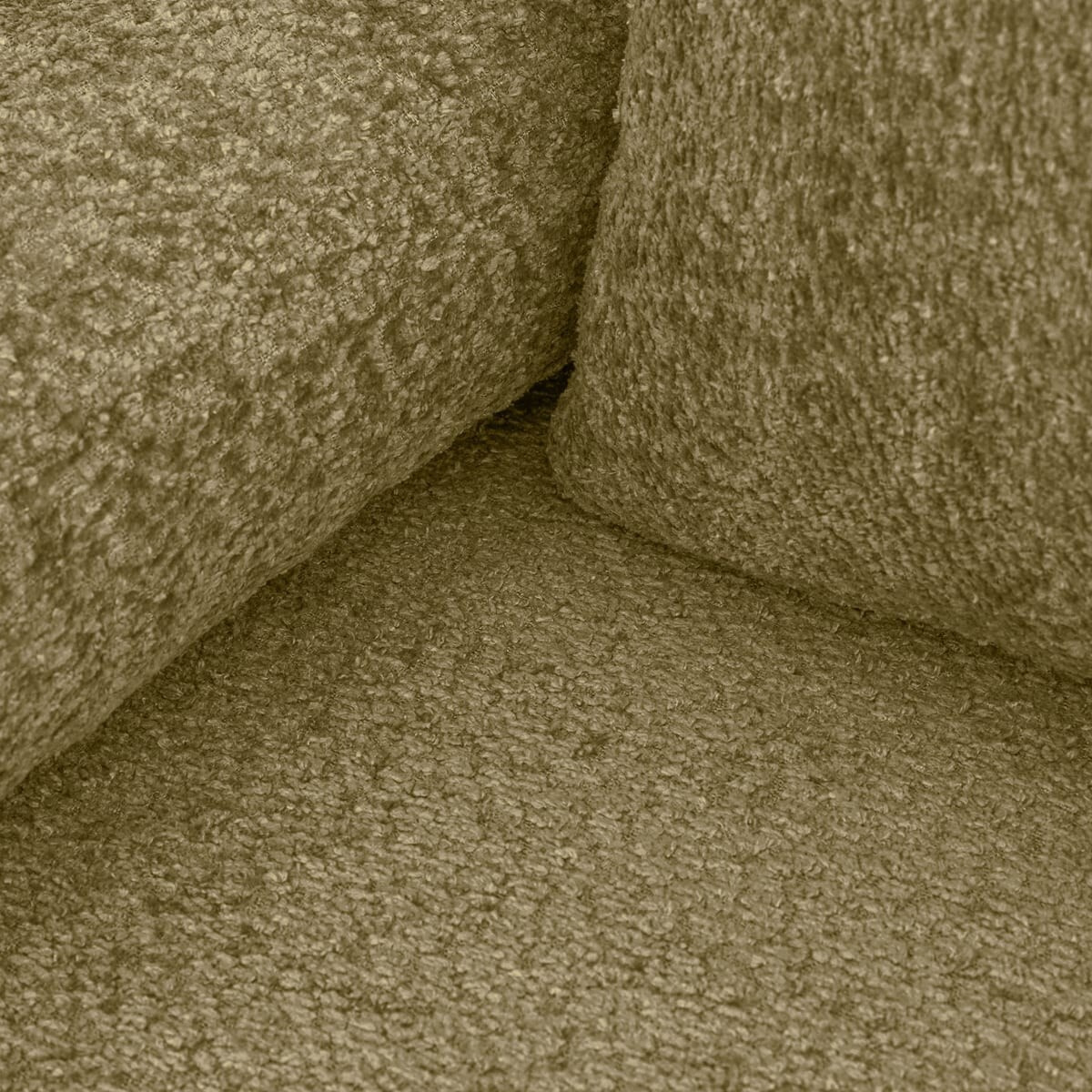 Canapé convertible 3 places en tissu bouclé - LARIA