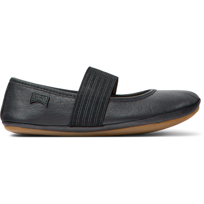 Bailarinas - CAMPER Right - Negro - Cuero liso