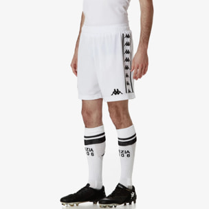 Kappa - Pantaloni Corti Uomo Bianco - Kombat Ryder Spezia