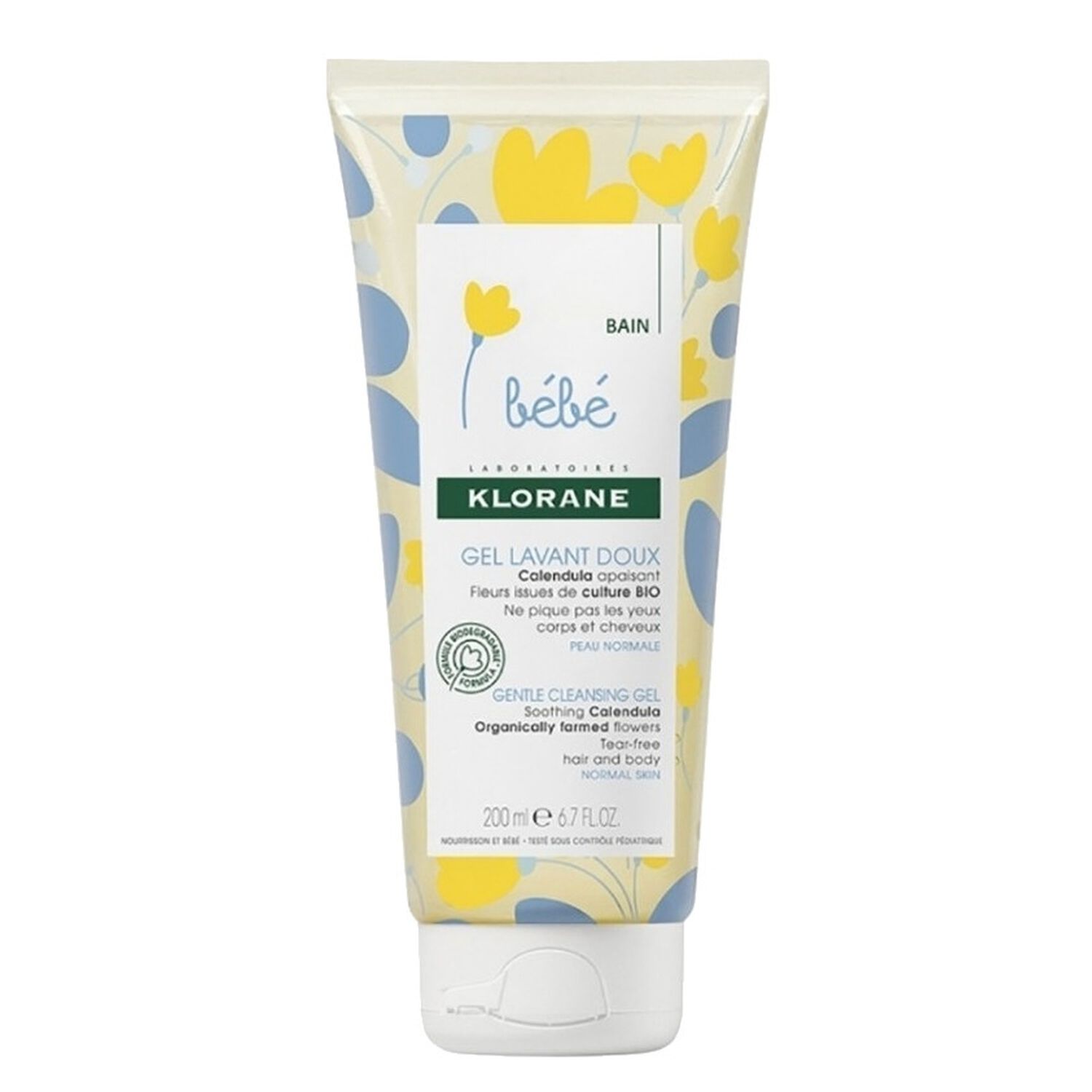 Calendula Bio Bébé - Gel Lavant Doux Apaisant