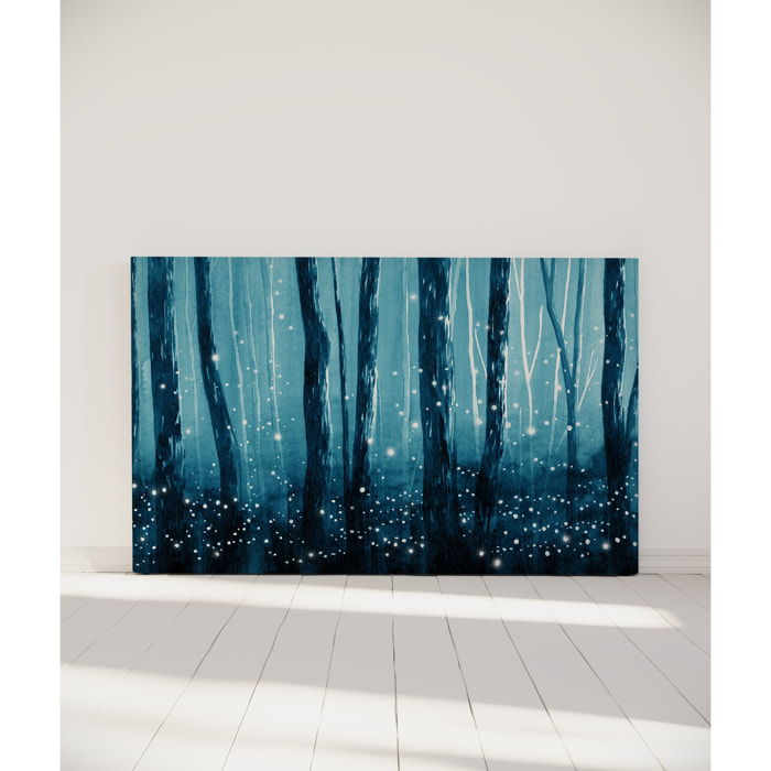 Tête de lit Lucioles | Coloris Bleu | Largeur au choix