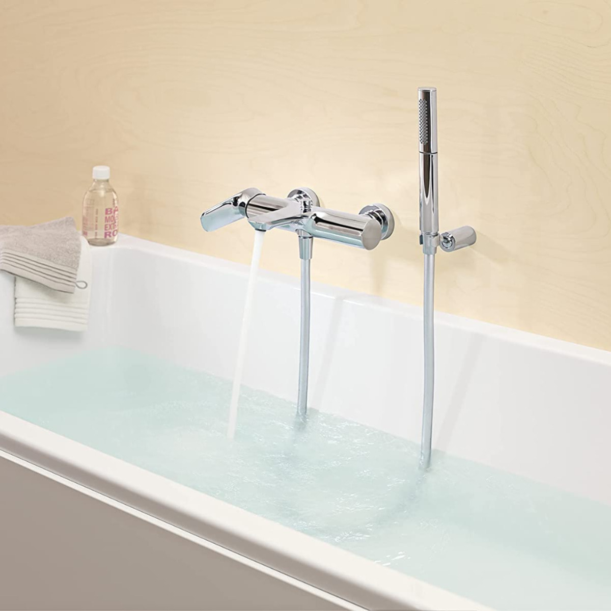 Robinet bain douche mural Aleo+