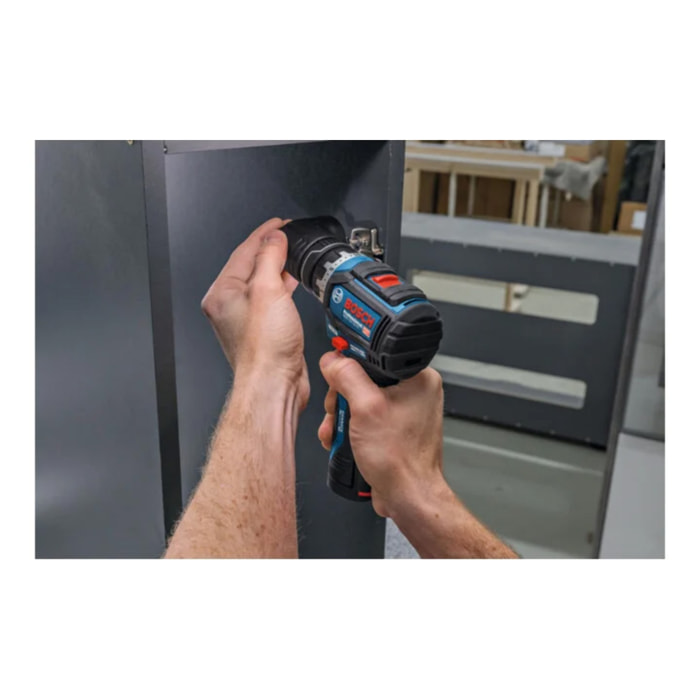 Visseuse GSR 12V-32 FC - BOSCH - Avec 2 batteries 2.0Ah - chargeur - divers embouts - L-BOXX - 06019N7101