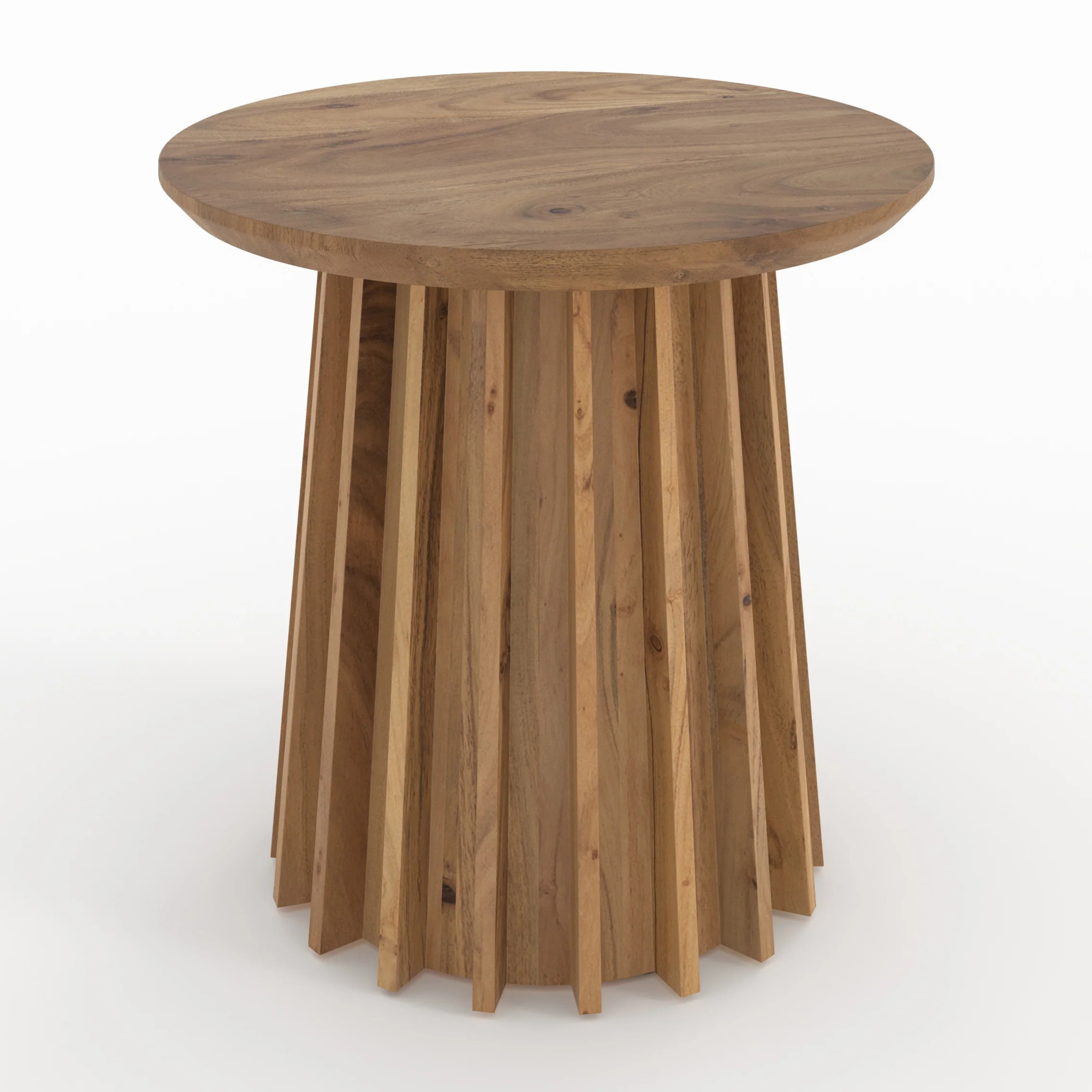 Table d'appoint en bois massif d'acacia - Suzon